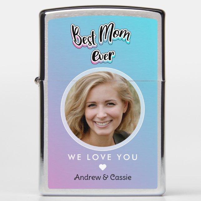 Best mom ever zippo lighter (Front)