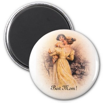 Best Mom For Mother's Day Magnet by Lynnes_creations at Zazzle