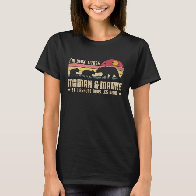 Best Mom Grandma Son Daughter  Mothers Day Mama T-Shirt (Front)