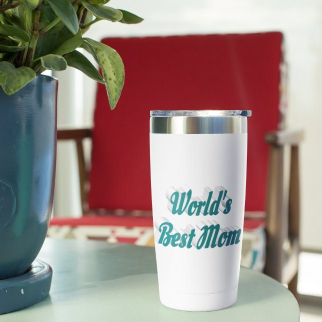 Best Mom green text Insulated Tumbler (Creator Uploaded)