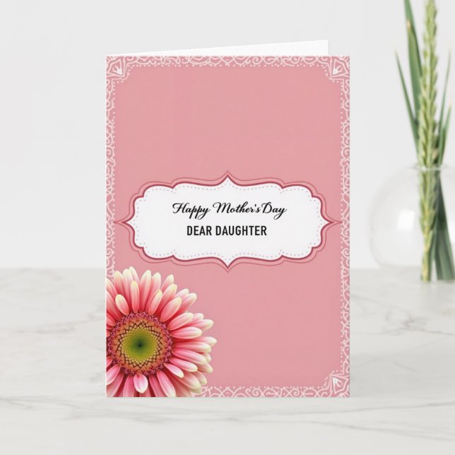 Best Mom Heartfelt Day Card (Front)