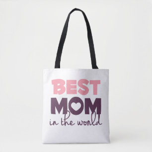 Best Mom in the World Mother's Day Tote Bag