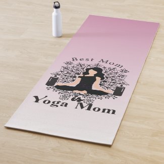 Best Mom Is Yoga Mom, personalize Name