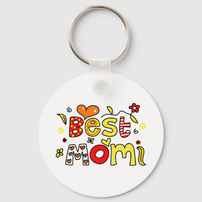 Best Mom Keychain (Front)