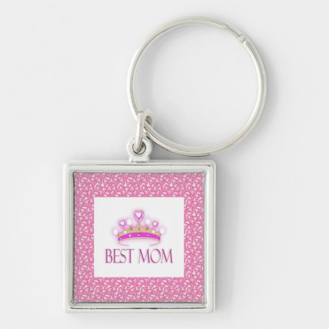 Best Mom Keychain (Front)