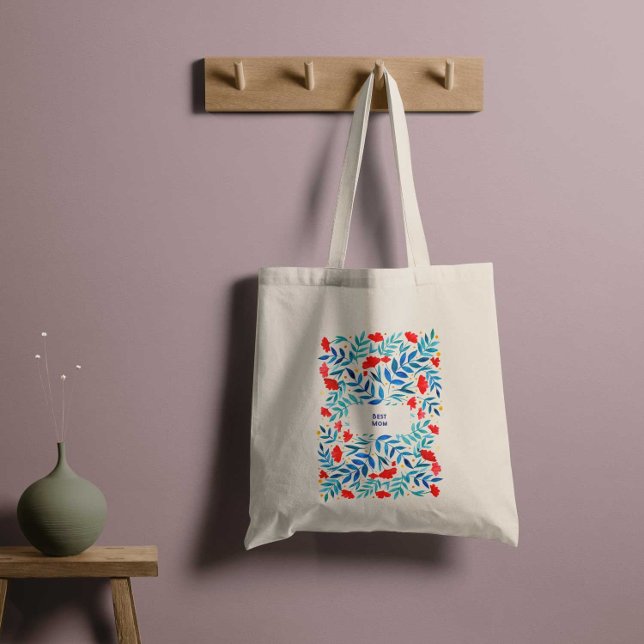 Best Mom Magical Garden Mother's Day Tote Bag (Creator Uploaded)