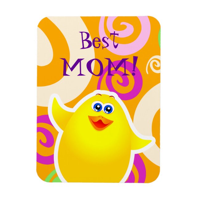 Best mom! magnet (Vertical)