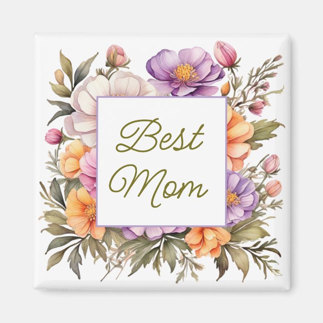Best mom magnet (Front)