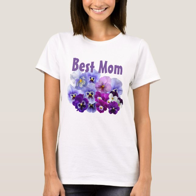 Best Mom Mother T-Shirt Mother's Day Gift Idea (Front)