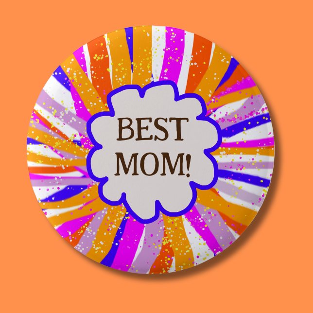 Best mom mothers day mums birthday top mam  button (Creator Uploaded)