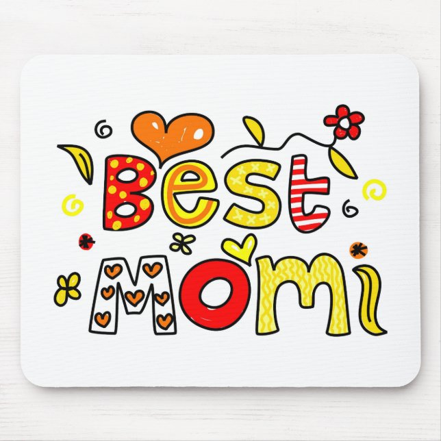 Best Mom Mouse Pad (Front)