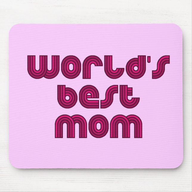 Best Mom Mouse Pad (Front)