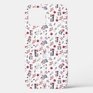 Best Mom Penguin Christmas pattern iPhone 12 Pro Case