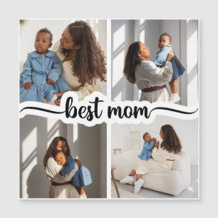 Best Mom Personalized 4 Photo Collage