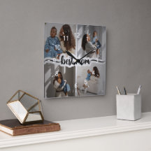 Best Mom Personalized 4 Photo Collage