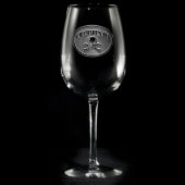 Best Mom Personalized Wine Glass (Front)