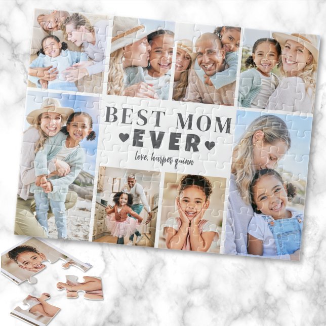 Best Mom Photo Collage Jigsaw Puzzle (Best Mom Photo Collage jigsaw puzzle)