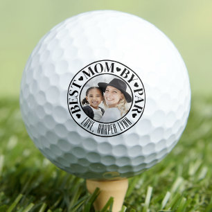 Best Mom Photo Golf Balls