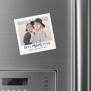 Best Mom Photo Magnet