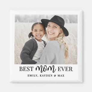 Best Mom Photo Magnet