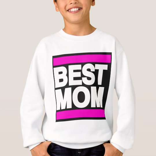 Best Mom Pink Sweatshirt