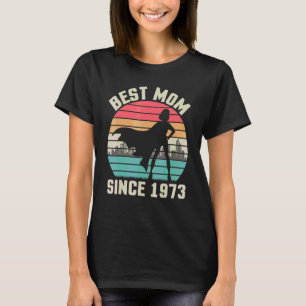 Best Mom Since 1973 Birthday Mother Mommy Mama 49  T-Shirt