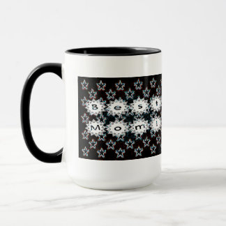 Best Mom Stars in Neon Mug