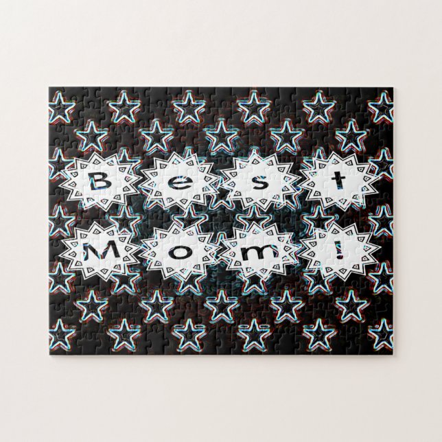 Best Mom Stars in Neon Puzzle (Horizontal)