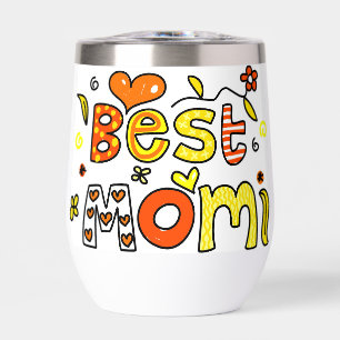 Best Mom Thermal Wine Tumbler