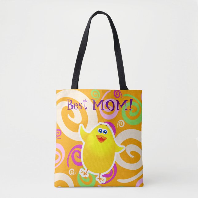 Best mom! tote bag (Front)