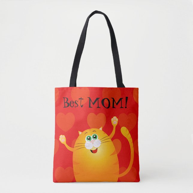 Best Mom! Tote Bag (Front)
