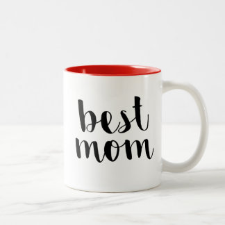 Best Mom Two-Tone Coffee Mug