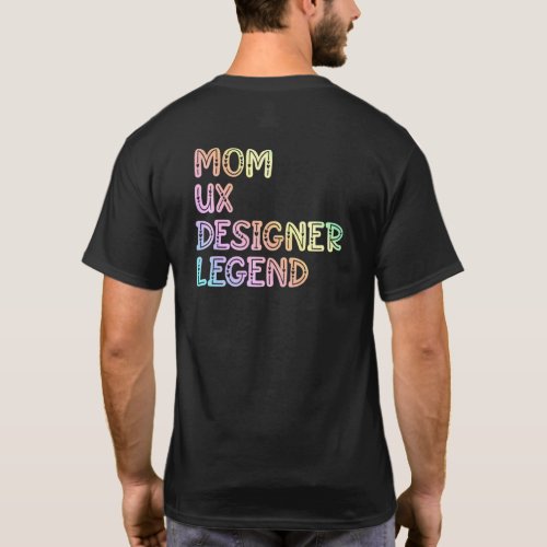 Best Mom Ux Designer Product Ui Design User Experi T_Shirt
