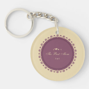 Best Mom Vintage Mother's Day   Keychain