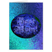 Best Mom with Blue Flower Background (Front)