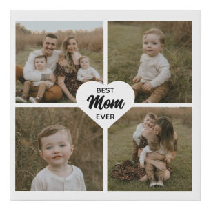 Best Momever Faux Canvas Print