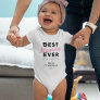 Best Mommy Ever | First Mother's Day Baby Bodysuit