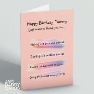 Best Mommy Ever In The World Card