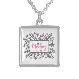 Best Mommy Ever Keepsake Memory Mothers Necklace