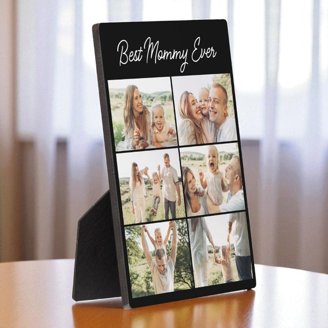 Best Mommy Ever Mother's Day 6 Photo Collage Plaque (Creator Uploaded)