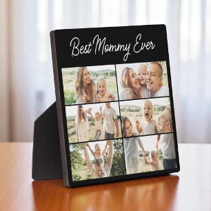 Best Mommy Ever Mother's Day 6 Photo Collage Plaque