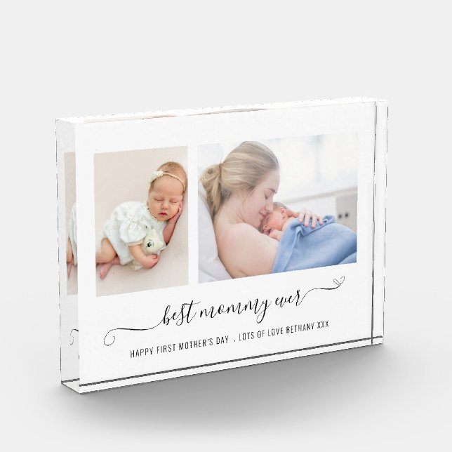  Best Mommy Ever Script 2 Photos 1st Mothers Day (Left)