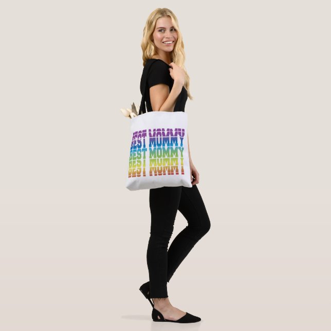Best Mommy Tote Bag (On Model)