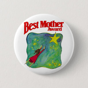 Best Mother Award Gifts Button