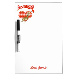 Best Mother Award Keepsake Dry-Erase Board