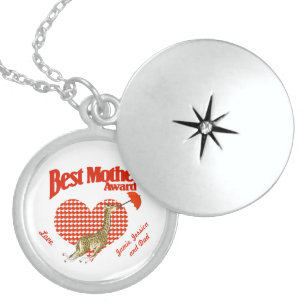 Best Mother Award Keepsake Locket Necklace
