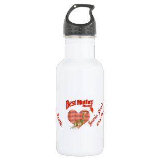 Best Mother Award Keepsake Stainless Steel Water Bottle