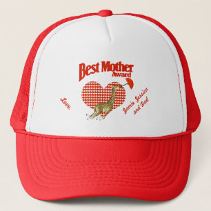 Best Mother Award Keepsake Trucker Hat
