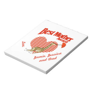 Best Mother Award Notepad