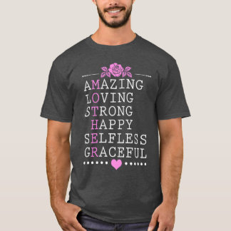 Best Mother Beautiful Words funny T-Shirt